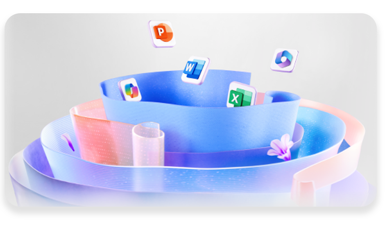 Microsoft 365 apps illustration